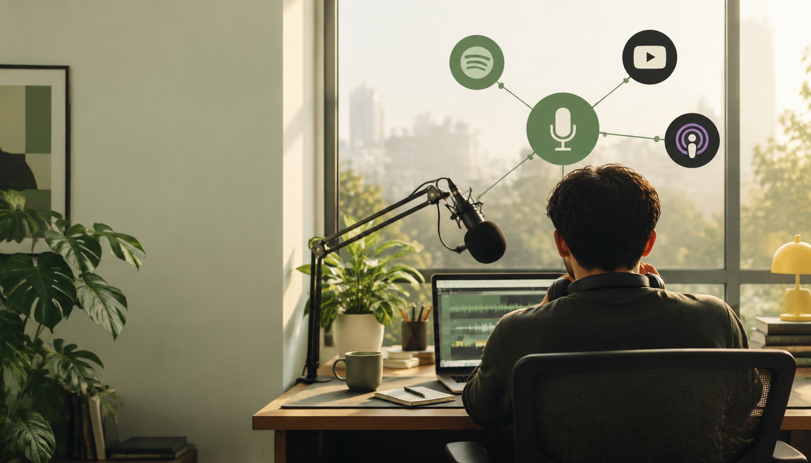 Ilustrasi: Kerangka Kerja Strategis: Hub-and-Spoke Content Ecosystem